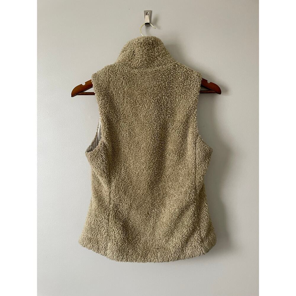 Patagonia Women's Los Gatos Fleece Vest Tan Cream size S - Picture 7 of 13